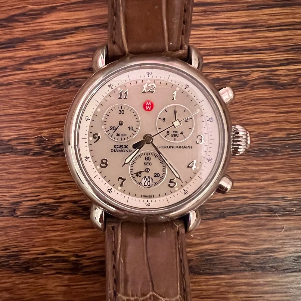 Michele Crocodile Watch